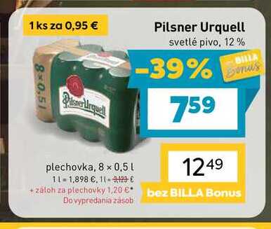 Pilsner Urquell 8x500 ml