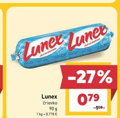 Lunex črievko 90 g