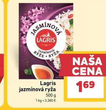 Lagris jazmínová rýža 500 g