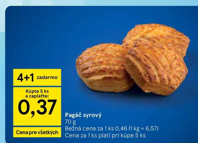 Pagáč syrový 70 g