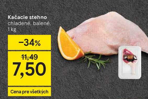 Kačacie stehno chladené, balené, 1 kg