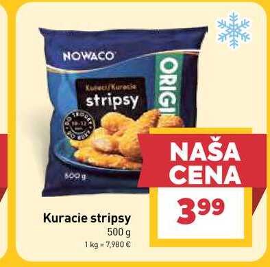 NOWACO Kuracie stripsy 500 g