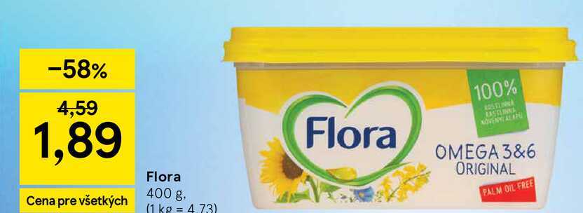 Flora 400 g