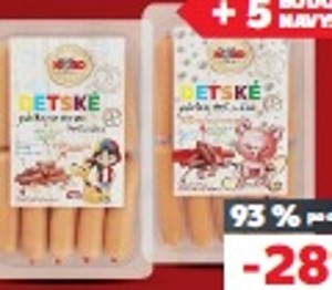 NORD Detské párky