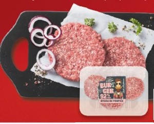 Burger mix hovädzie a bravčové mäso