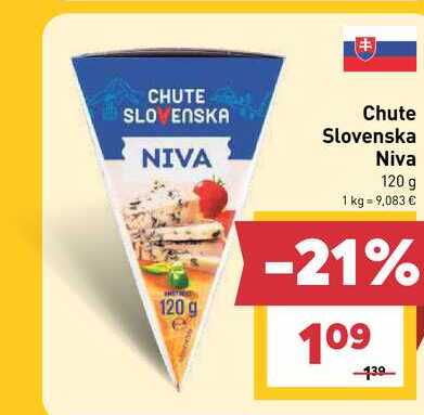 Chute Slovenska Niva 120 g
