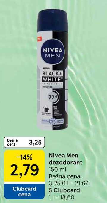 Nivea Men dezodorant 150 ml