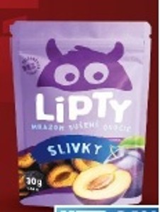 Lipty Mrazom sušené ovocie