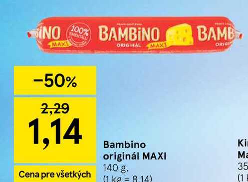 Bambino originál MAXI 140 g