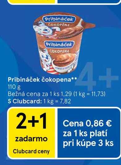 Pribináček čokopena 110 g