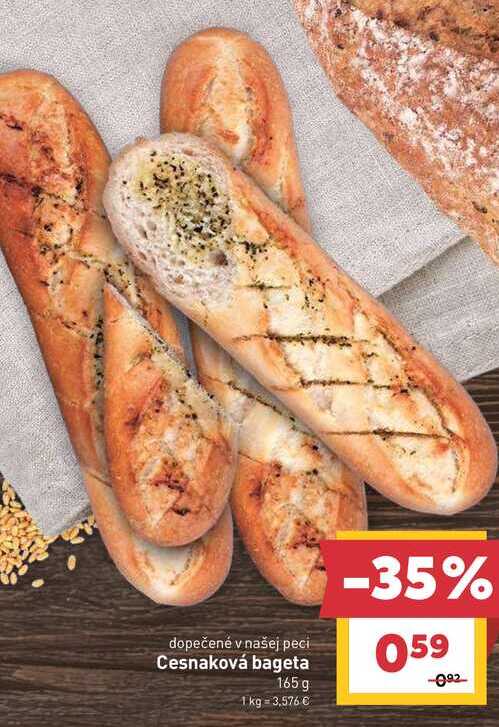 Cesnaková bageta 165 g