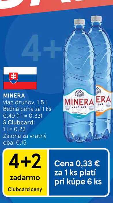 MINERA viac druhov, 1,5 l