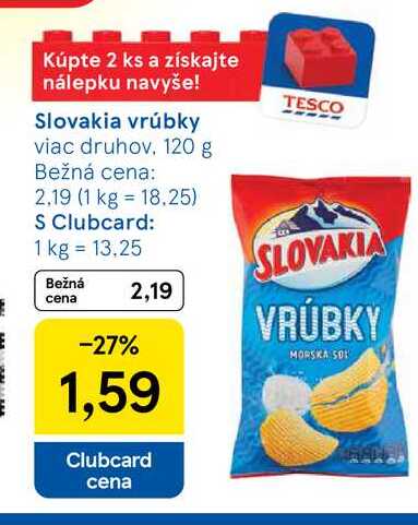 Slovakia vrúbky viac druhov 120 g