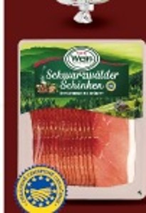Familie Wein Schwarzwaldská šunka