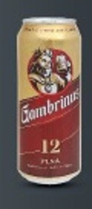 Gambrinus Svetlý ležiak v akcii