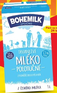 Bohemilk Mlieko