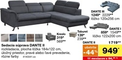 Sedacia súprava DANTE I