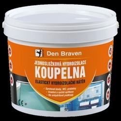 DEN BRAVEN JEDNOZLOŽKOVÁ HYDROIZOLÁCIA DEBBEX KÚPEĽŇA 2,5 KG