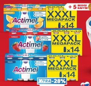 Danone Actimel Jogurtové mlieko v akcii