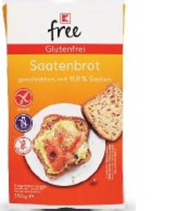 K-Free Bezgluténový kukurično-ryžový chlieb