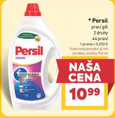 Persil prací gél 2 druhy 44 praní