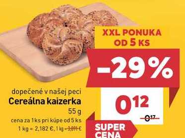 Cereálna kaizerka 55 g