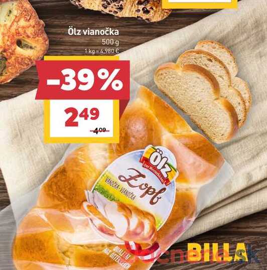 Ölz vianočka 500 g 