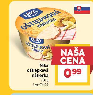 Nika oštiepková nátierka 130 g