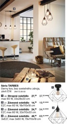 Séria TARBES - 1 Stropné svietidlo