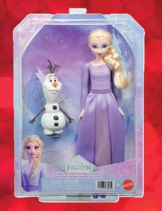 Bábika Elsa a Olaf