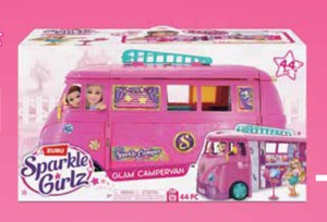 Sparkle Girlz Retro karavan