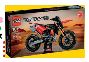 LEGO® Technic 42238 Motorka Ducati Desmo450 MX Factory
