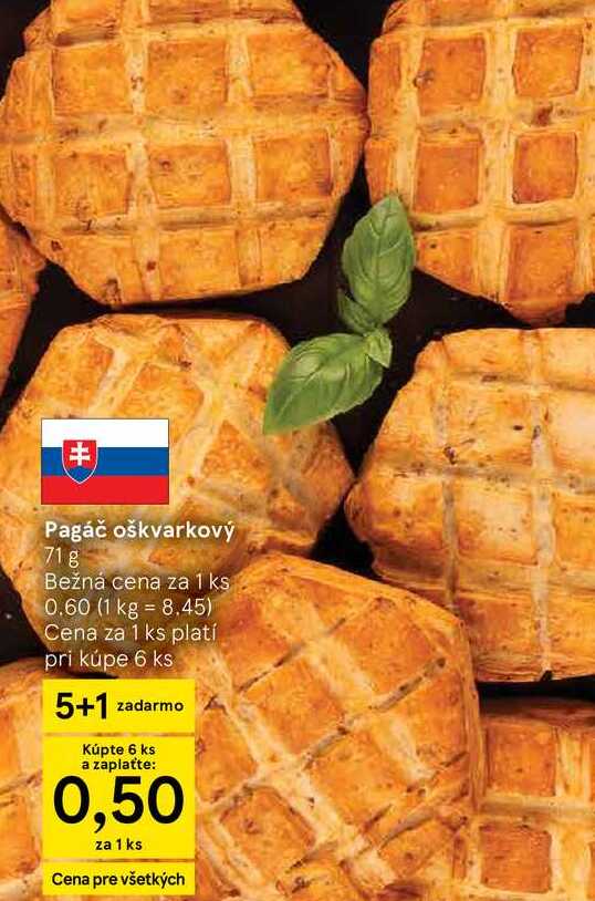 Pagáč oškvarkový 71 g 