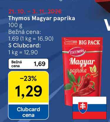 Thymos Magyar paprika 100 g