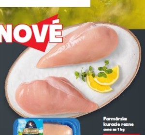 Farmárske kuracie rezne